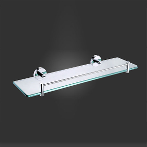 Wall Mount Bathroom Shower Glass Shelf made from Stainless Steel